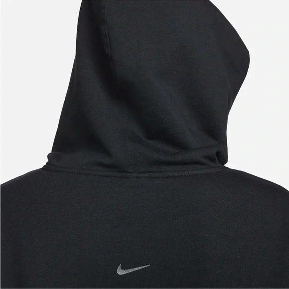 NIKE Yoga Luxe Women's Cropped Fleece Hoodie - Picture 5 of 5